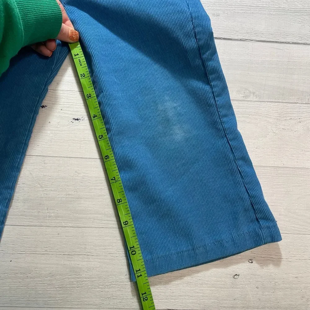 Healthtex vintage girls blue‎ flare mushroom pants 3T